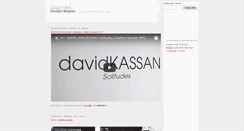 Desktop Screenshot of blog.davidkassan.com